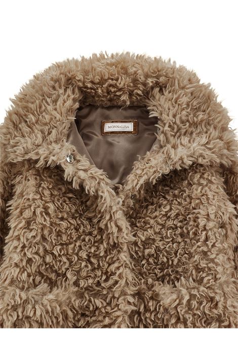 Cappotto in pelliccia sintetica MONNALISA KIDS | 17H104 80310009